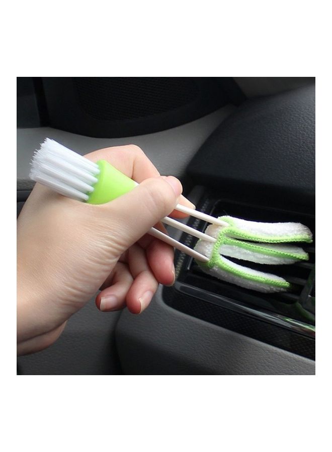 Car Air Conditioning Cleaning Brush Green 8.5 x 2.8 x 2cm - Image 1
