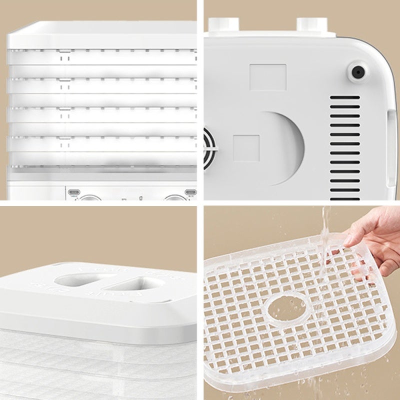 Food Dehydrator: 5 Stackable Trays - 48-Hour Thermostatic Design & 360° Circulation Airflow for Homemade Snacks, Pet Treats & Hobbyists - Image 4
