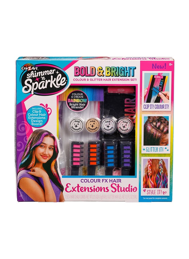 Shimmer N Sparkle - Color Fx Hair Extension Studio - Image 1