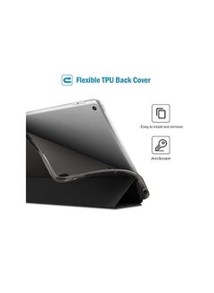 Procases iPad 9.7 Inch Case iPad 6th 5th Generation Cases, iPad Air 2, iPad Air Case, Slim Soft TPU Cover Stand Smart Case for iPad 9.7 2018 2017 Model iPad Air 2 Air 1 -Black  - Image 4