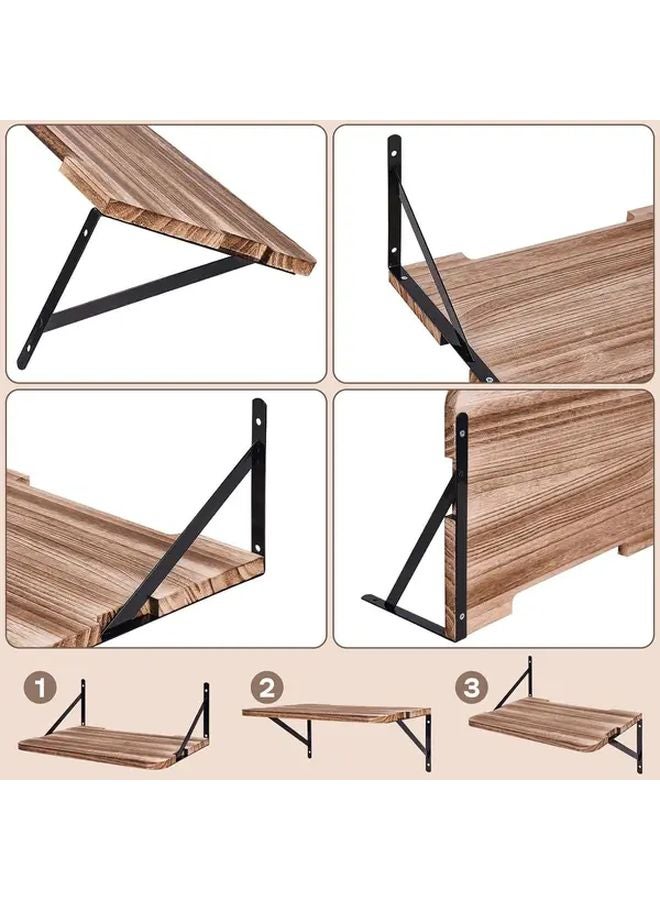 Variant Floating Projector Shelf Wall Mount For Router Modem Cable Box Gaming Console - Image 3