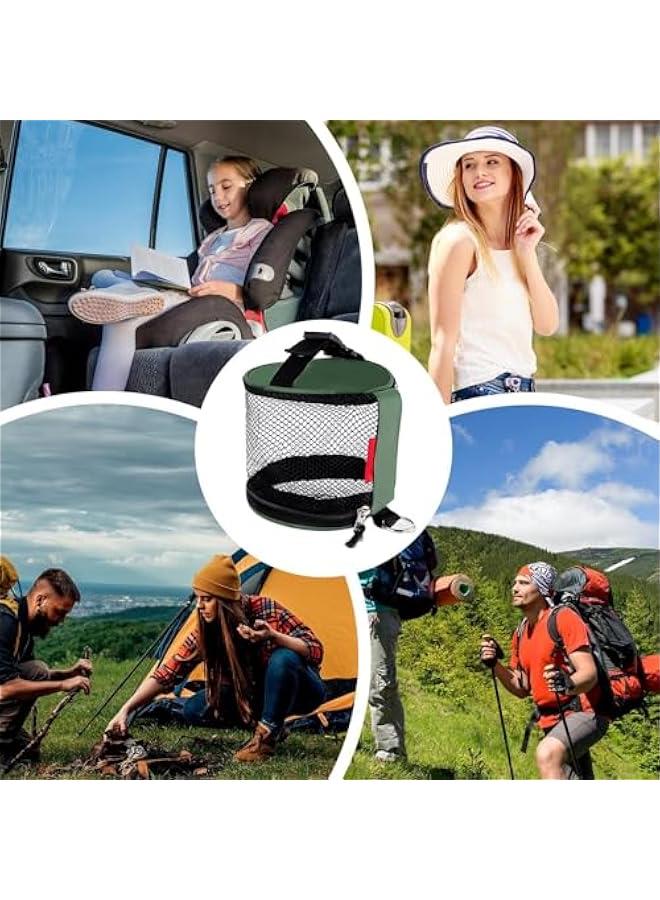 Portable Toilet Paper Holder for Camping and Travel | Compact Paper Roll Dispenser with Hanging Hook | Versatile Tissue Storage Bag for Wall and Car, Ideal for Outdoor Adventures - Image 5