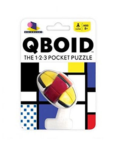 Gamewright Brainwright - QBOID - The 1-2-3 Pocket Brain Teaser Fidget Puzzle - Image 3