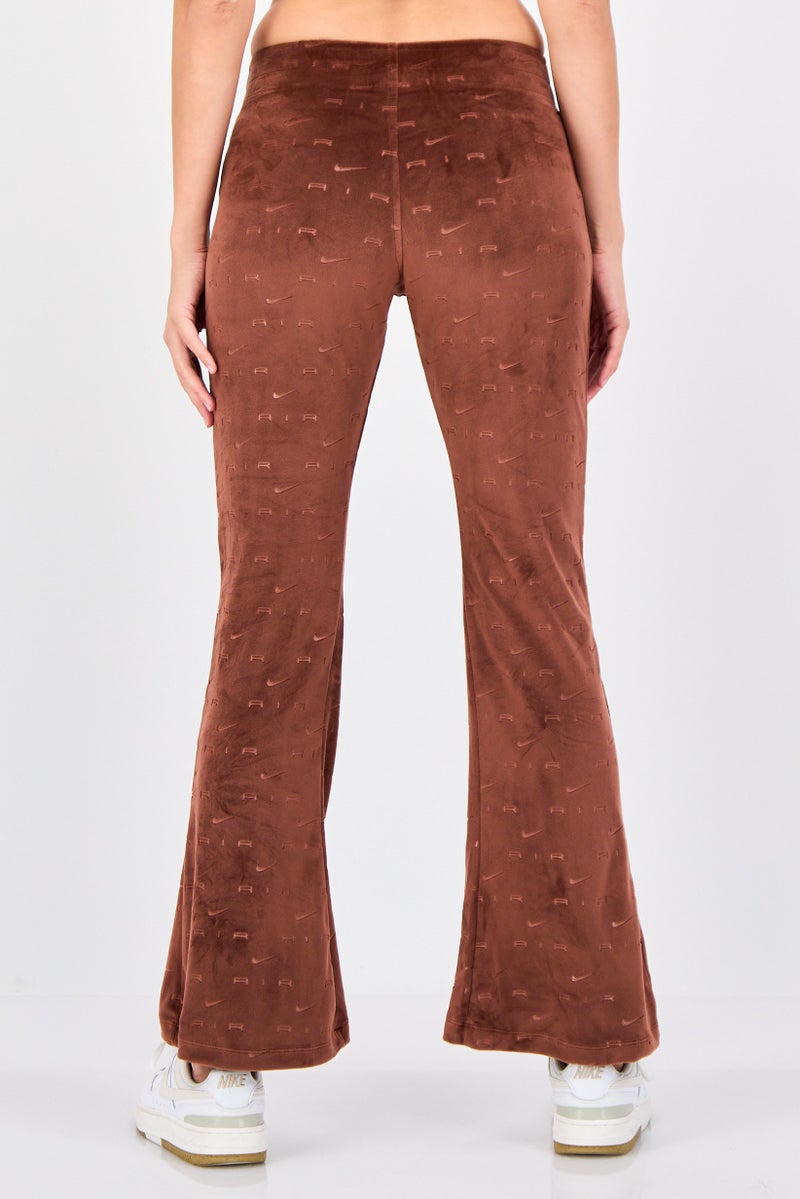 Nike سروال خارجي ضيق للنساء، بني - Image 4