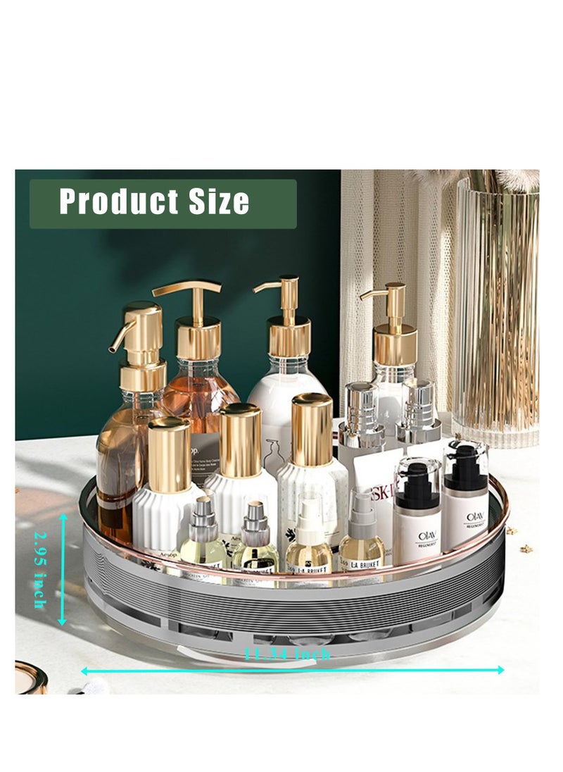 Excefore - Lazy Susan Organizer, 360 Degree Lazy Susan Turntable for Cabinet, Rotating Lazy Susan Spice Rack, with Non-Slip Base, for Kitchen, Pantry, Cabinet, Cupboard, Cosmetics - Image 1