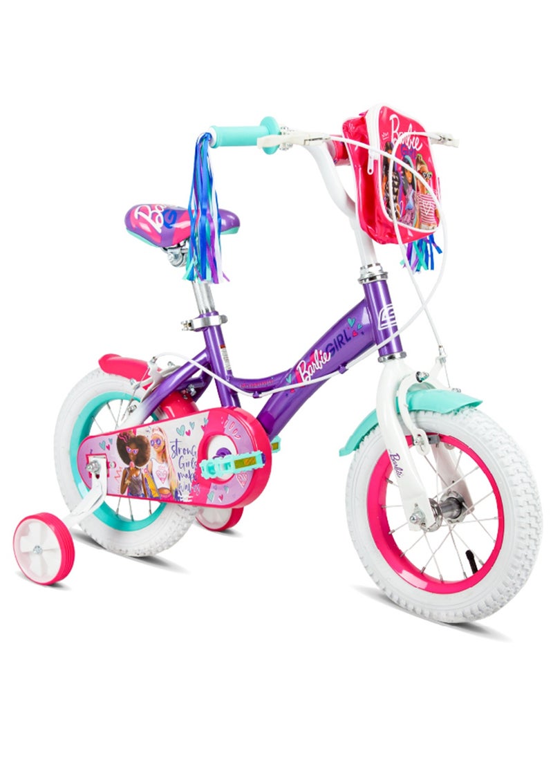 Spartan Spartan 12" Barbie Girl Kids Bicycle  - Image 1