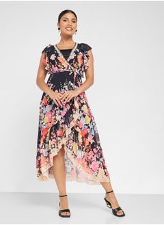 ELLA Floral Print Dress  - Image 4