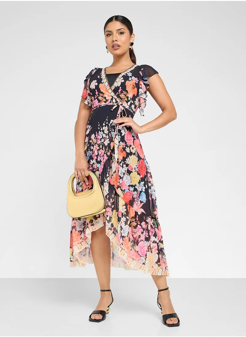 ايلا Floral Print Dress