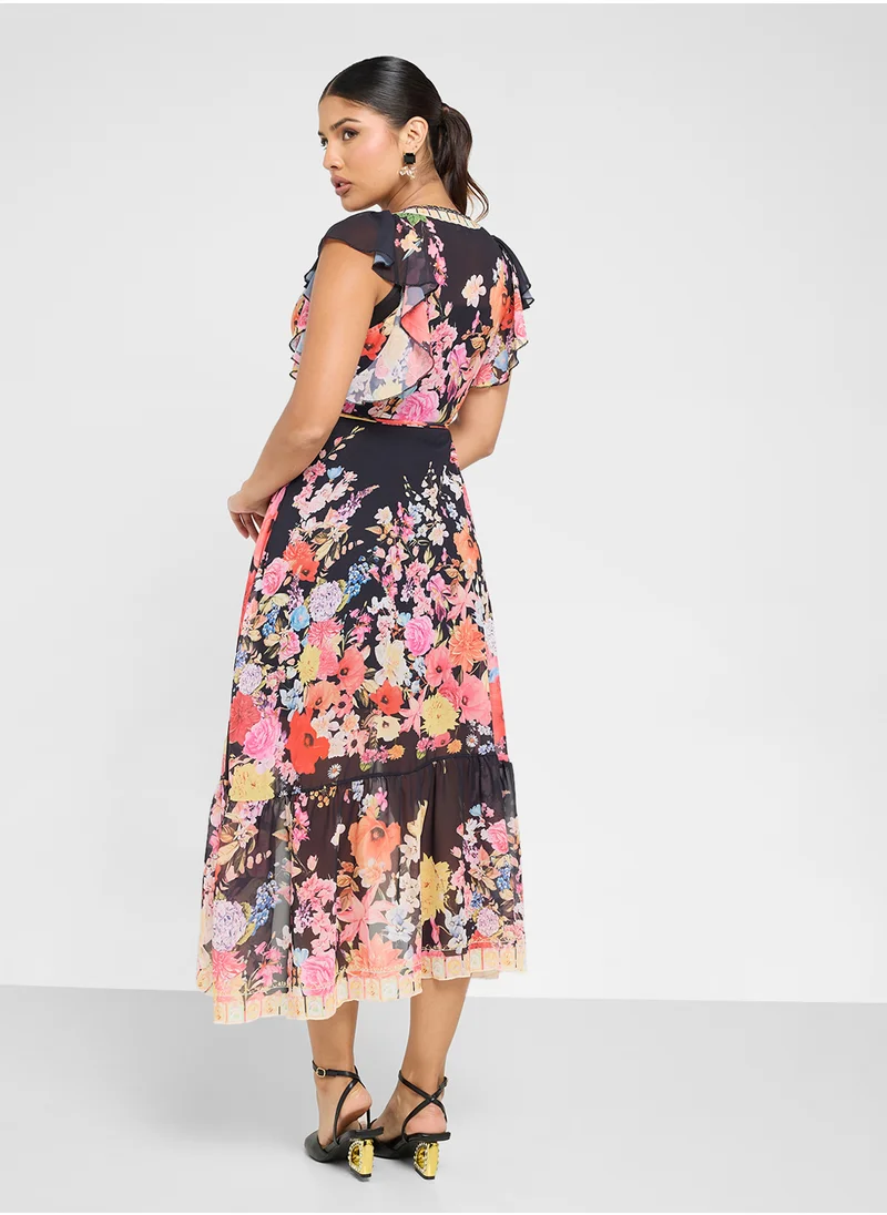 ايلا Floral Print Dress