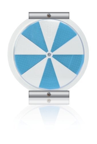 Accuform IceAlert Indicator Sign, 6" Diameter, Blue and White, FRW975 - Image 3