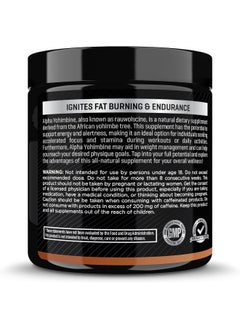 Team Six Supplements Alpha Yohimbine Vegan Capsules  - Image 5