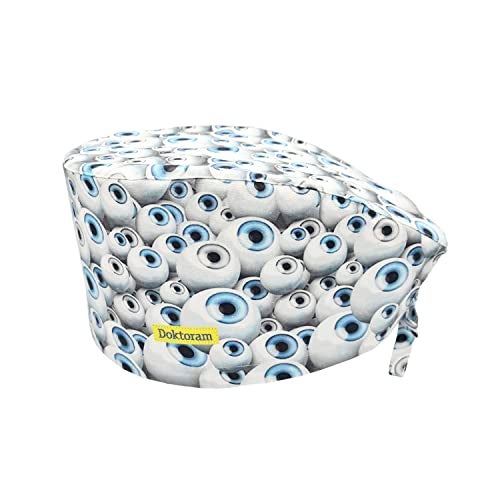 DOKTORAM A Quirky and Playful Headwear with an All-Over Eyeball Print… - Image 5