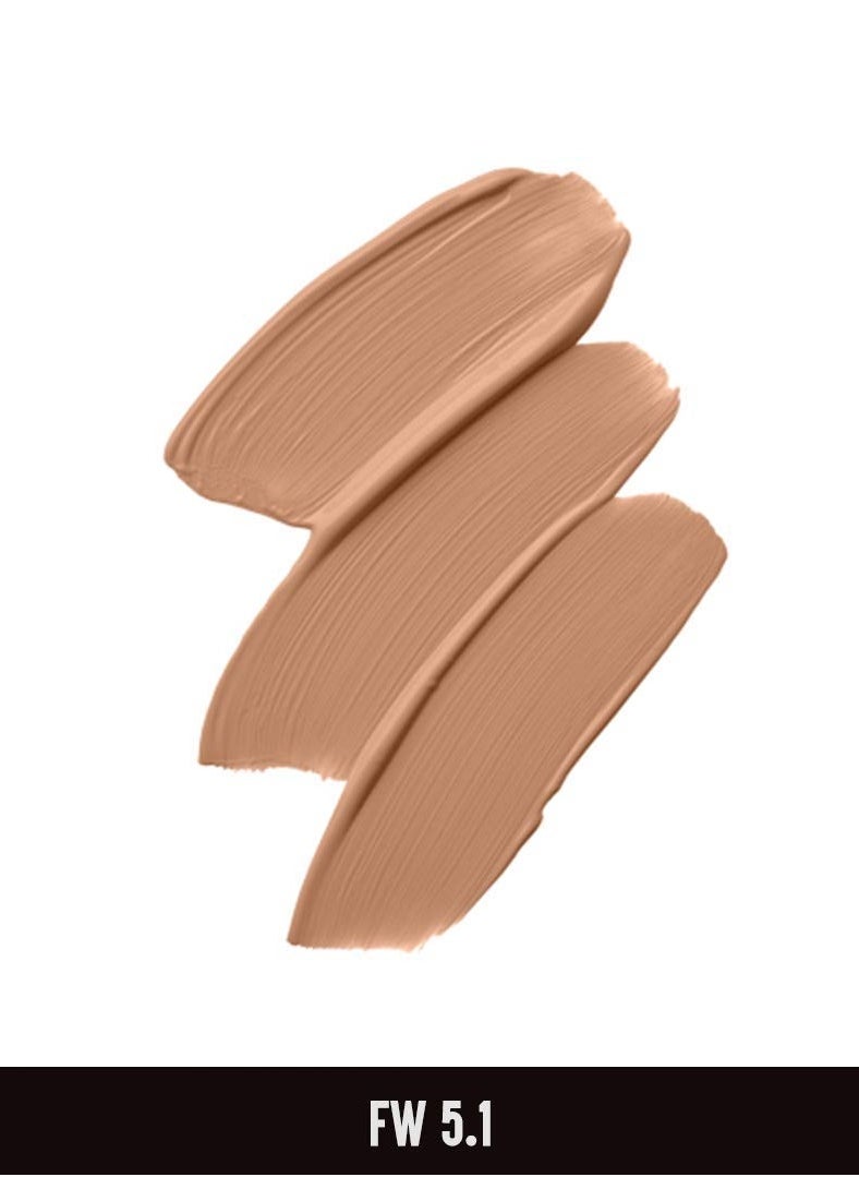 Colorbar Cosmetics 24Hrs Weightless Liquid Foundation FW 5 25ml Lightweight Oil Free Satin Natural Finish Sweat Resistant Fragrance Free  - Image 3