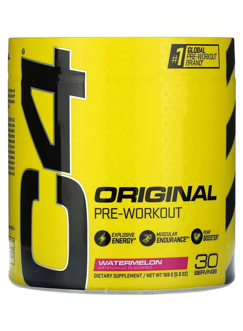 C4 Cellucor, Pre-Workout, Watermelon Flavor (168g) - Image 1