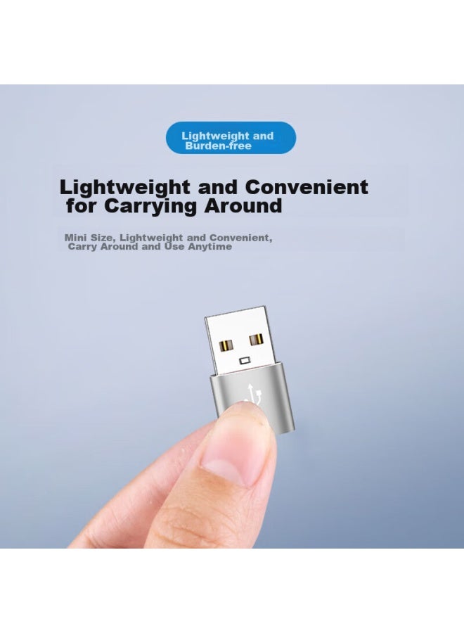 Stiger Usb To Type-c Adapter Cable For Iphone 15/14/13 Pro, Car Charger Converter, Type-c Female To Usb Male - Image 5