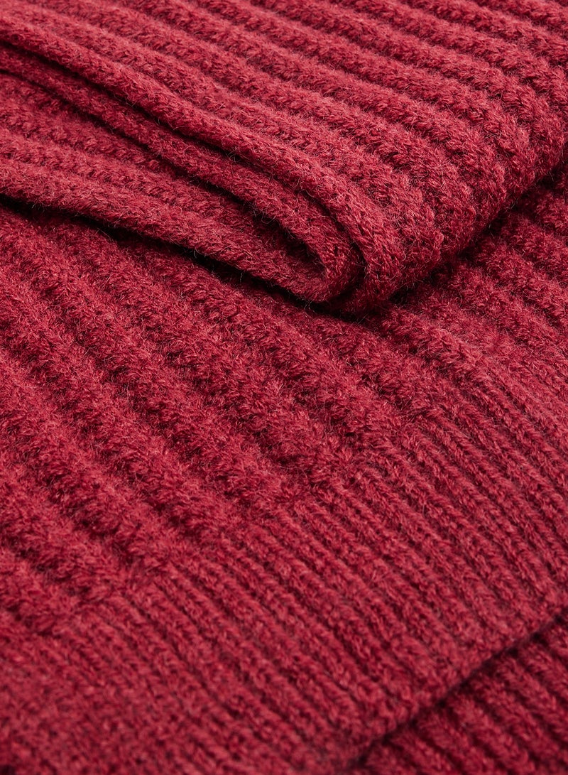 جينجر طقم قبعة، وشاح، وقفازات منسوجة بثلاث قطع - Image 3