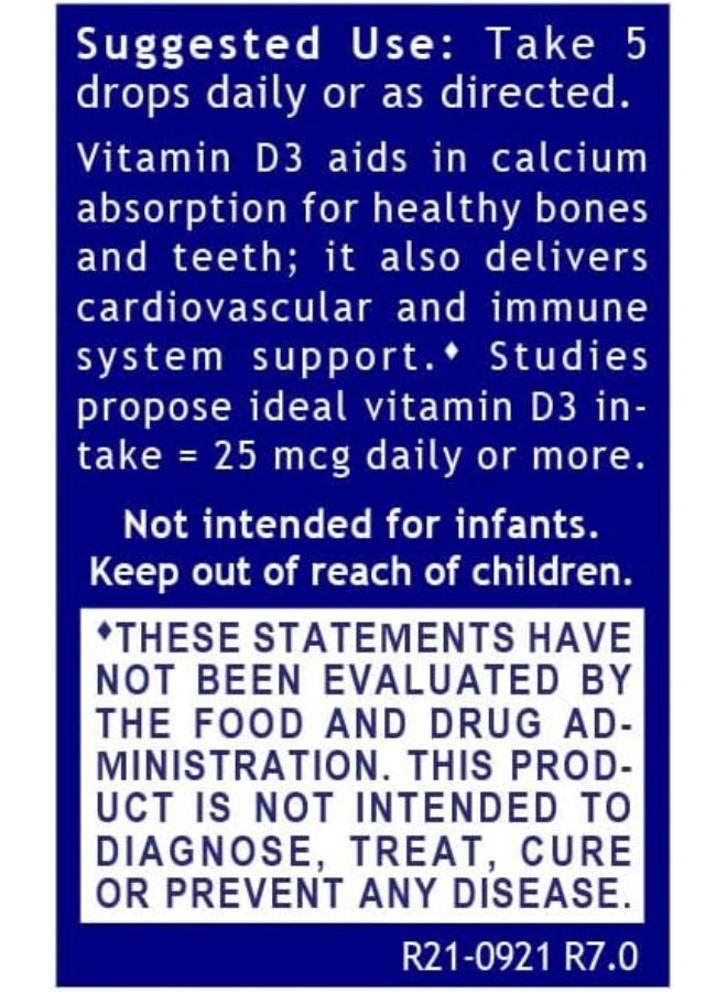 Quantum Nutrition QNL D3 Gold - Vitamin D Liquid Drops - Bone Strength Supplement - Offers Cardiovascular & Immune Support - Premium Health & Wellness Product - 0.43 fl oz - Image 4