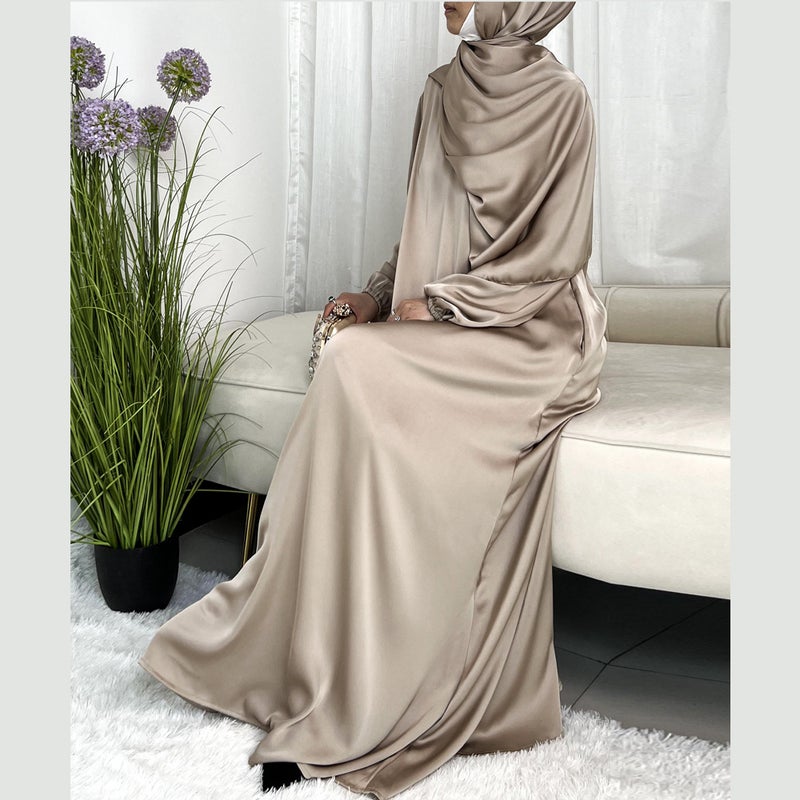 JAMEEL 2024 New Fashion Loose A-Line Long Dress with Hood, Elegant Style for Summer - Image 3