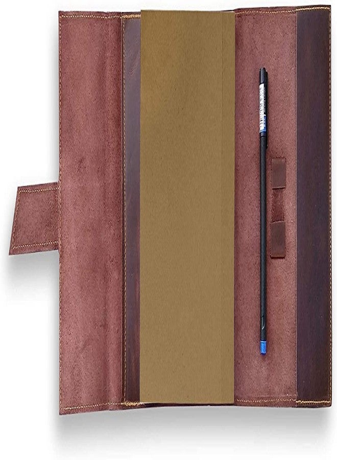 RUSTIC TOWN Traveler Notebook Refills Insert - A5 Ruled Refills for Refillable Leather Journals - Organic Handmade Lined Paper - Image 4