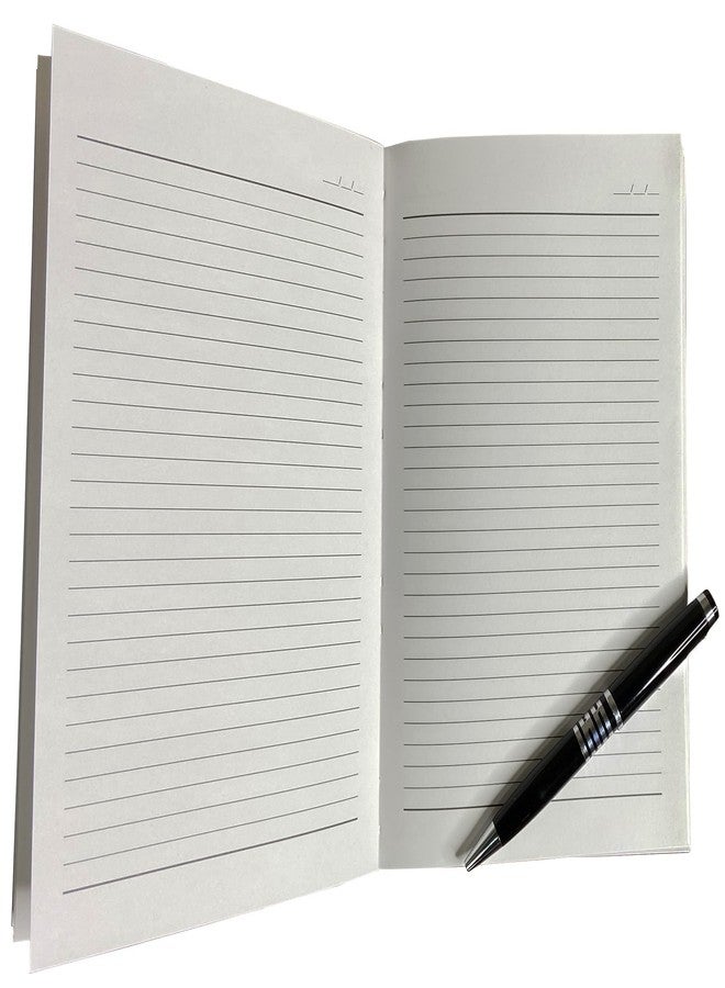 RUSTIC TOWN Traveler Notebook Refills Insert - A5 Ruled Refills for Refillable Leather Journals - Organic Handmade Lined Paper - Image 5