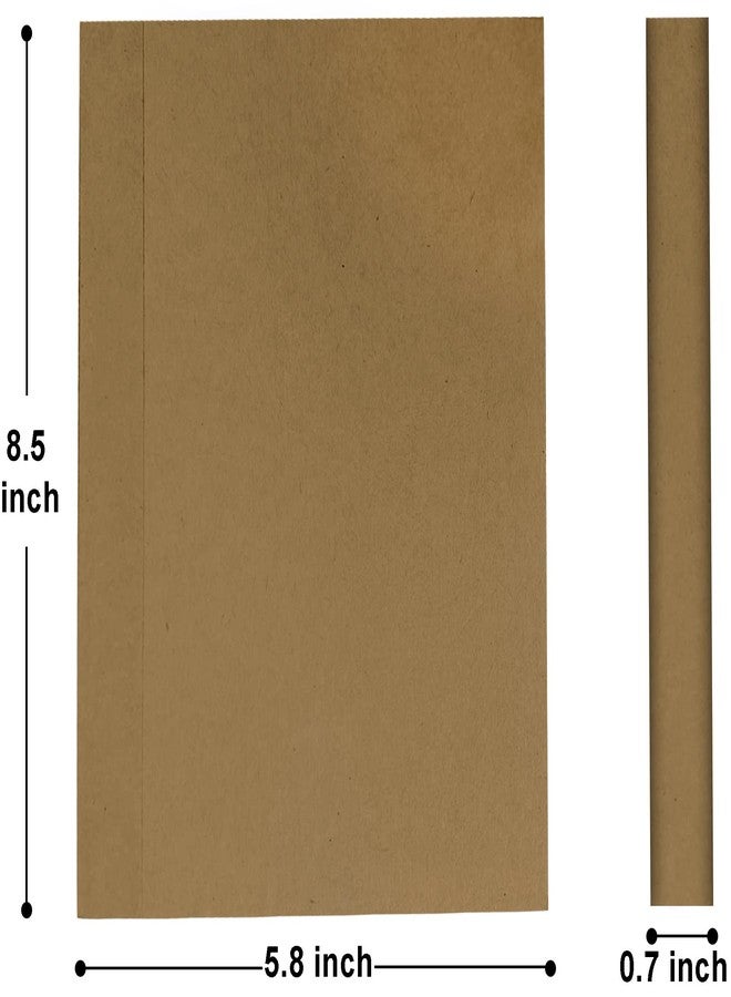 RUSTIC TOWN Traveler Notebook Refills Insert - A5 Ruled Refills for Refillable Leather Journals - Organic Handmade Lined Paper - Image 2