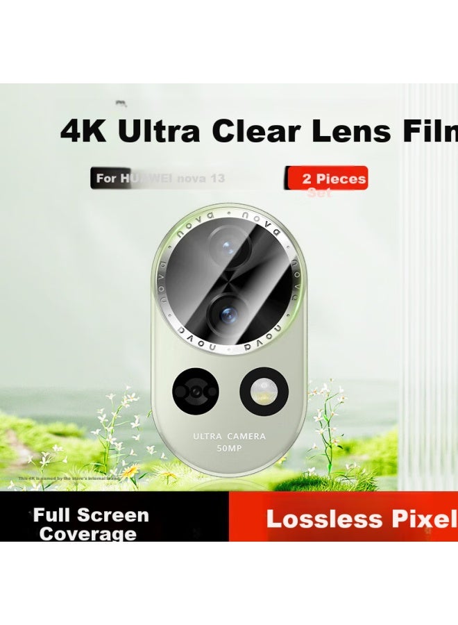 Koolife [2 Pack] For Huawei Nova 13 Camera Lens Film, Nova 13 Phone Rear Camera Protection Film Ar Anti-Glare Ultra-Thin High Definition Scratch-Resistant Dustproof Film - Image 1