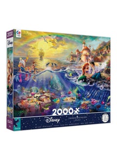 Ceaco Thomas Kinkade Disney Dreams Collection The Little Mermaid 2000 Piece Jigsaw Puzzle  - Image 4