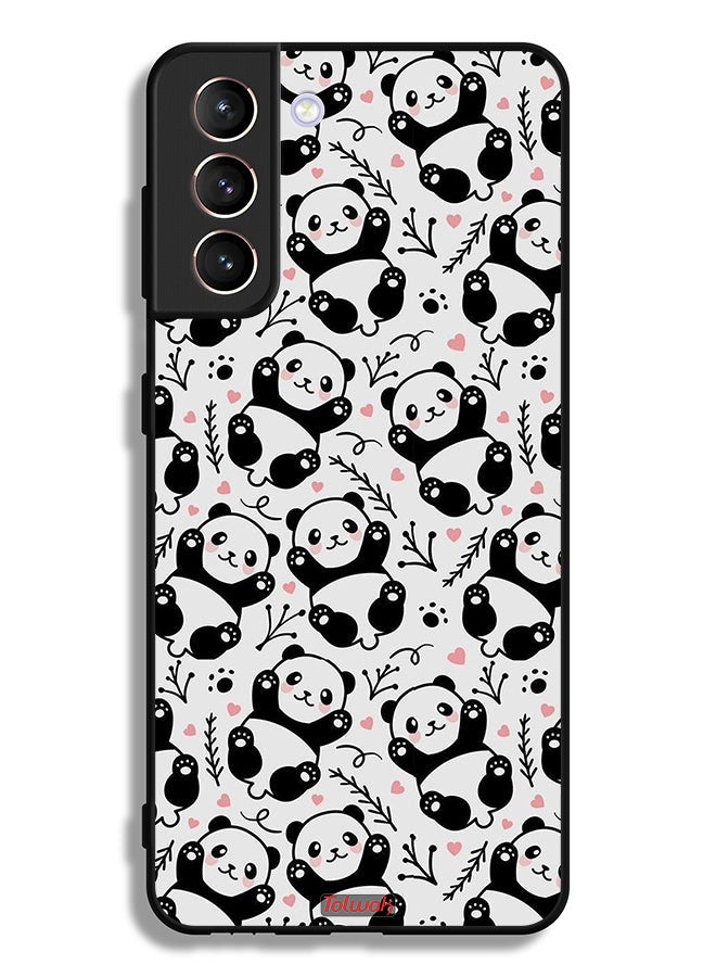 Tolwak Samsung Galaxy S21 Plus 5G Protective Case Cover Pattern Of Panda - Image 3