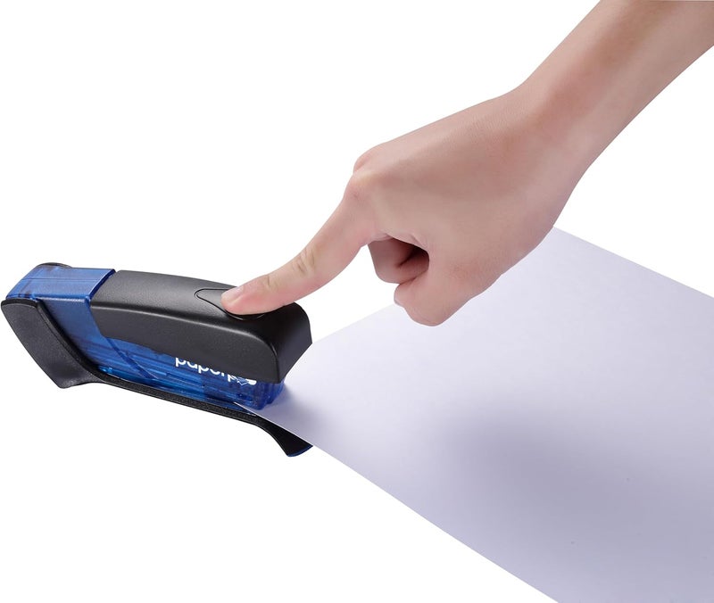 PaperPro Compact Classic Desktop Stapler, 15 Sheet Capacity, No Effort, Includes 105 Staples, One Finger, 80% Easier Stapling, Assorted (Colors May Vary) - Image 5