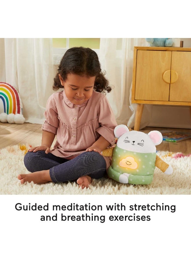 Meditation Mouse Toddler Plush Toy