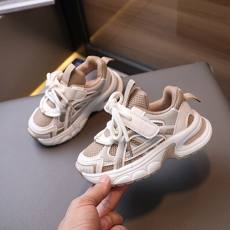 Mesh Sneakers Lightweight Flexible Sole Walking Shoes For Kids Indoor And Outdoor Activities - Image 4