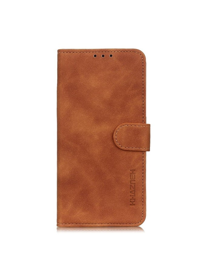 HuHa For Sony Xperia Ace II KHAZNEH Retro Texture PU + TPU Horizontal Flip Leather Case with Holder & Card Slots & Wallet(Brown)  - Image 2