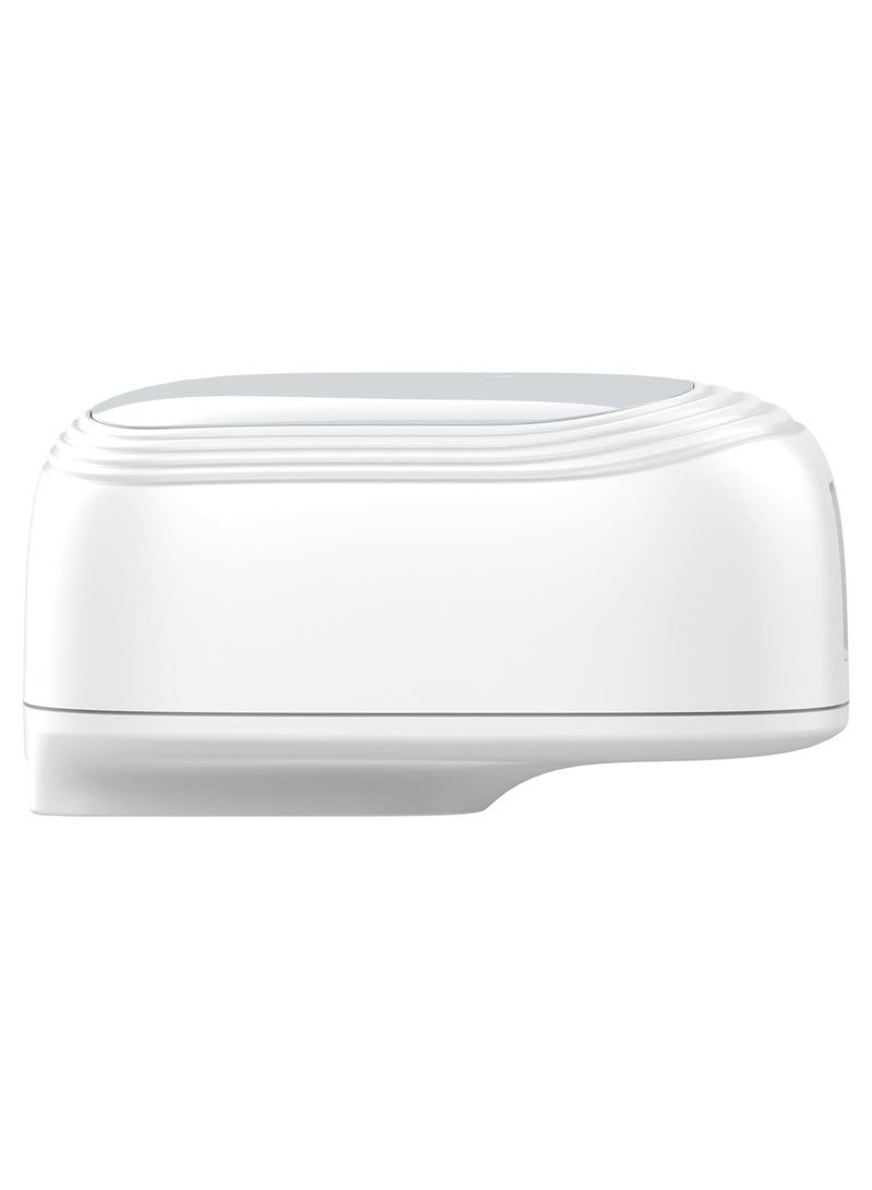 LDNIO A2522C Fast Wall Charger With Replaceable Plug UK US EU And Cable From Type C To Lightning Led Display 30W - White