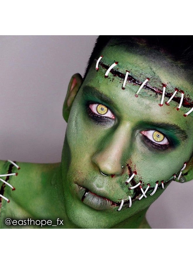 mehron Makeup Fantasy Fx Cream Makeup ; Water Based Halloween Makeup ; Green Face Paint & Body Paint For Adults 1 Fl Oz (30Ml) (Green) - Image 4