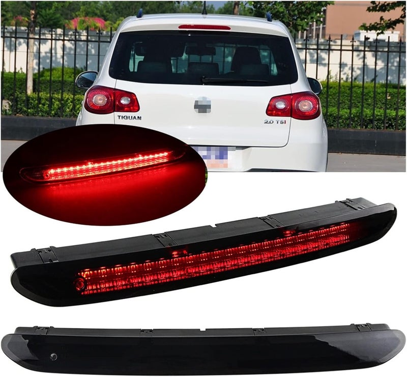 QASULER Red High Mount Third Brake Light for VW - Image 2
