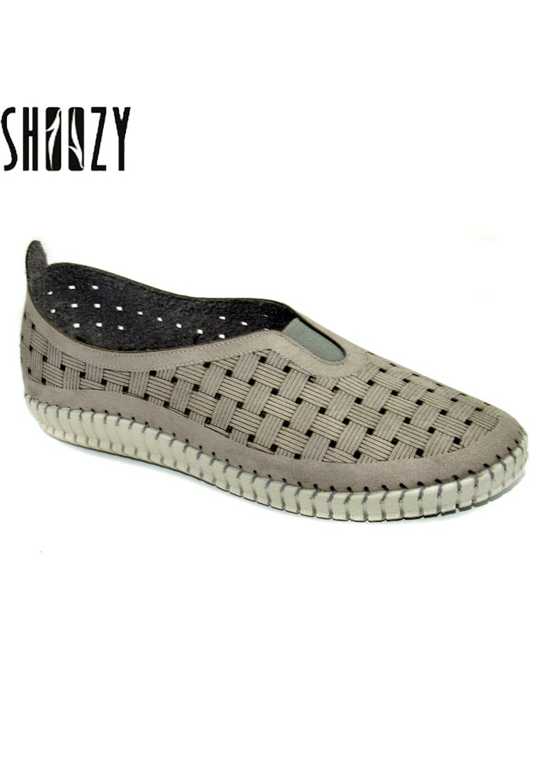 shoozy Casual Slip On Ballerina  - Image 1