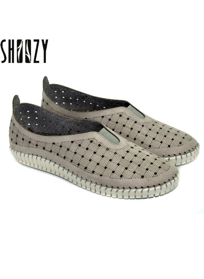 shoozy Casual Slip On Ballerina  - Image 3