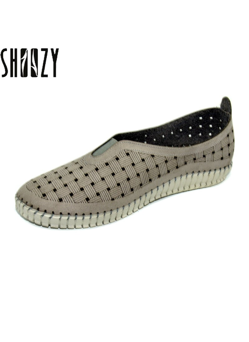 shoozy Casual Slip On Ballerina  - Image 4