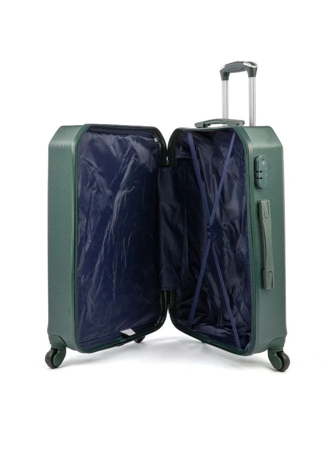 LIMRA Luggage set 6 pieces travel Bags with a distinctive design from limra green
