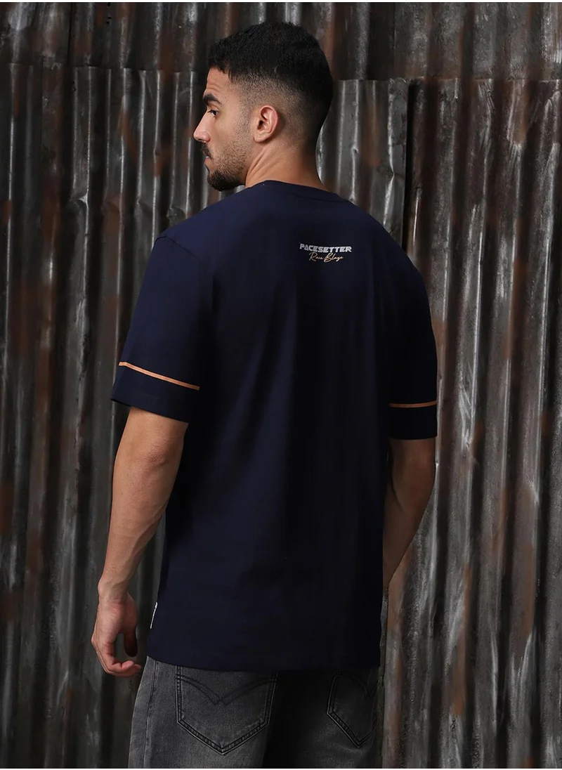 هاي ستار Men Navy Tshirts