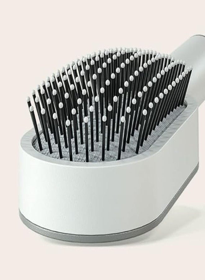 WISHBONE CUSHION COMB Durable Massage Comb Hairbrush for Scalp Massage and Custom Bristles - Lightweight Air Cushion Massage Brush for Scalp Massage - Image 2