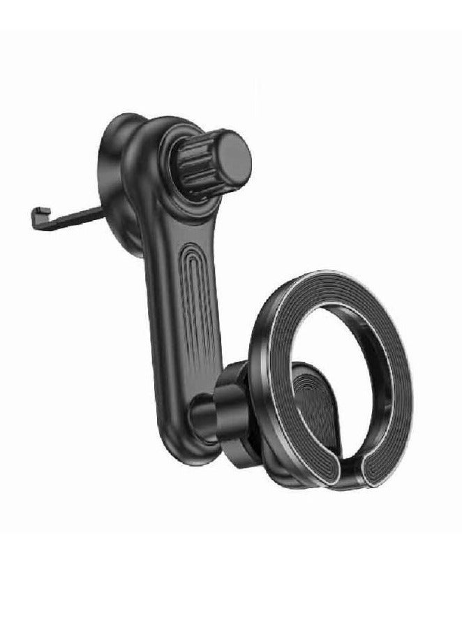 TIGER Car Holder Air Vent Magnetic Magsafe Compatible Bracket – 360° Rotation with Strong Magnetic Adsorption – Universal Phone Mount for iPhone 12 to 15 Series – Easy Installation and Secure Grip - Image 1
