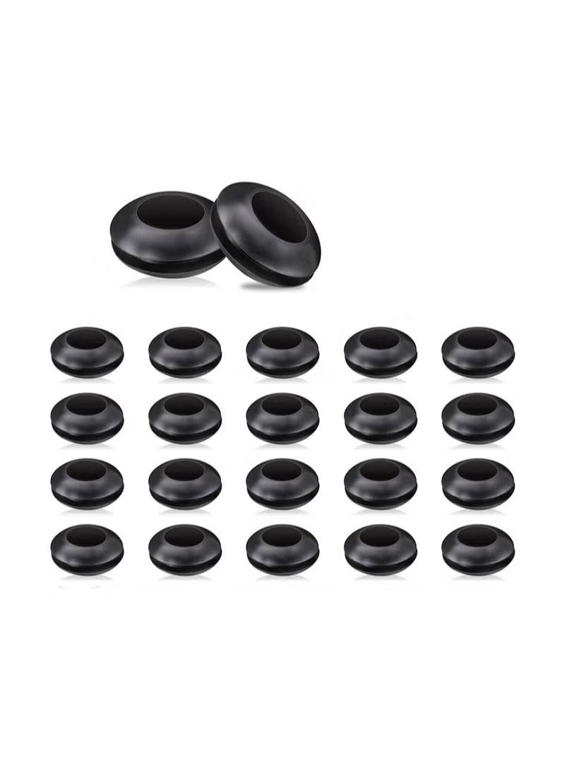 20-Piece Airlock Grommet, Fermenter Lid Silicone for Homebrewing - Image 1