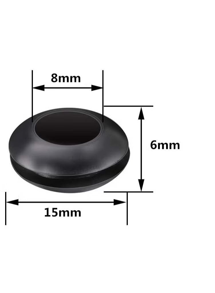 20-Piece Airlock Grommet, Fermenter Lid Silicone for Homebrewing - Image 2