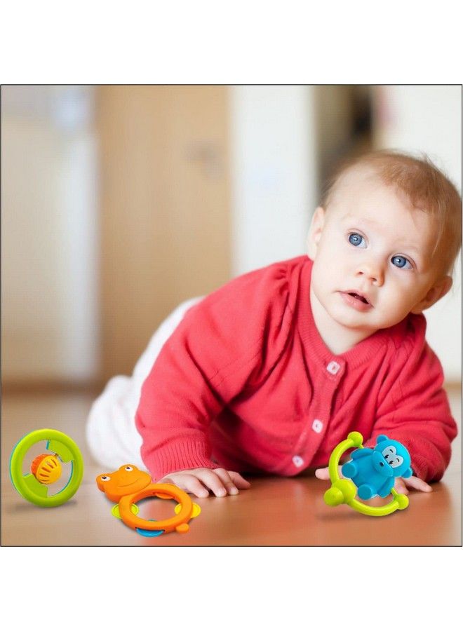 Storio Baby Toys Rattles And Teethers Set For New Born Babies Toddler Infants & Children 5 Pcs Non Toxic - Image 3