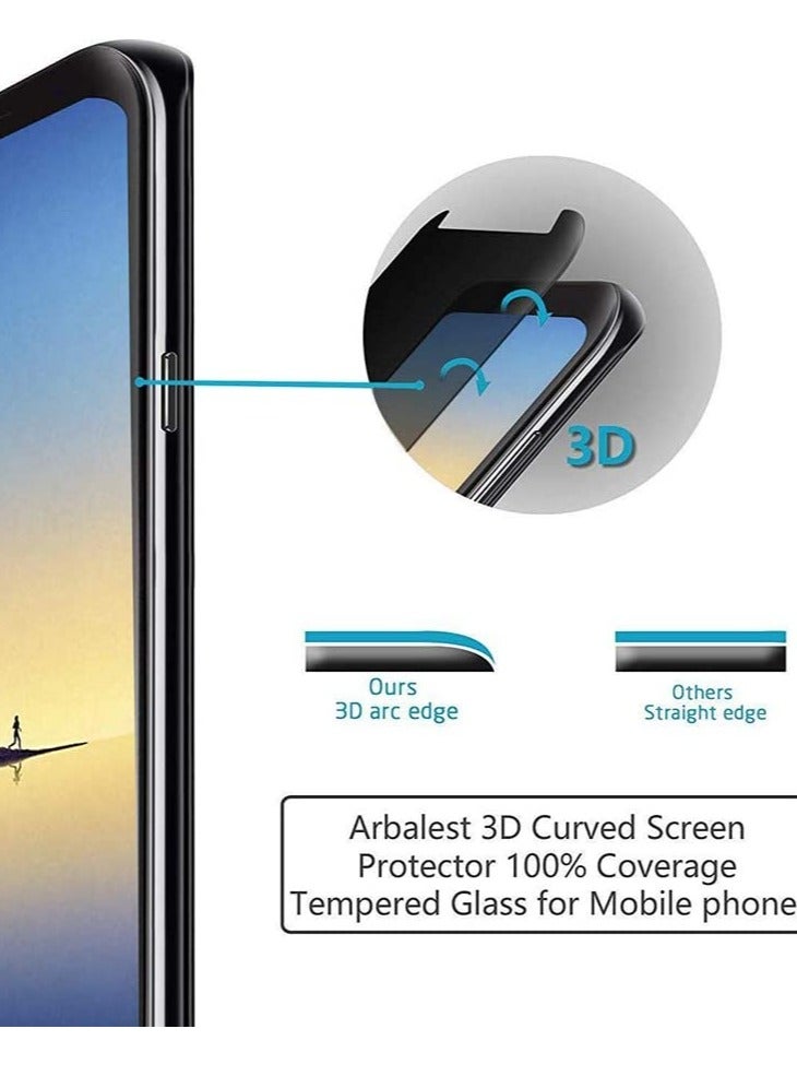 BORTONY Tempered Glass Screen Protector For Samsung Galaxy Note 9 - Image 3