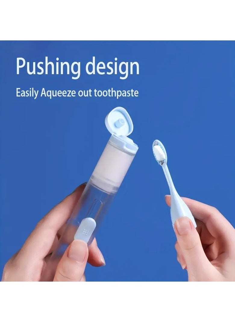 Goolsky 1pc Portable Travel Toothbrush Set, With Storage Case, Foldable Soft Bristle Toothbrush Set, Essential For Travel, Camping, And Business Trips  - Image 5