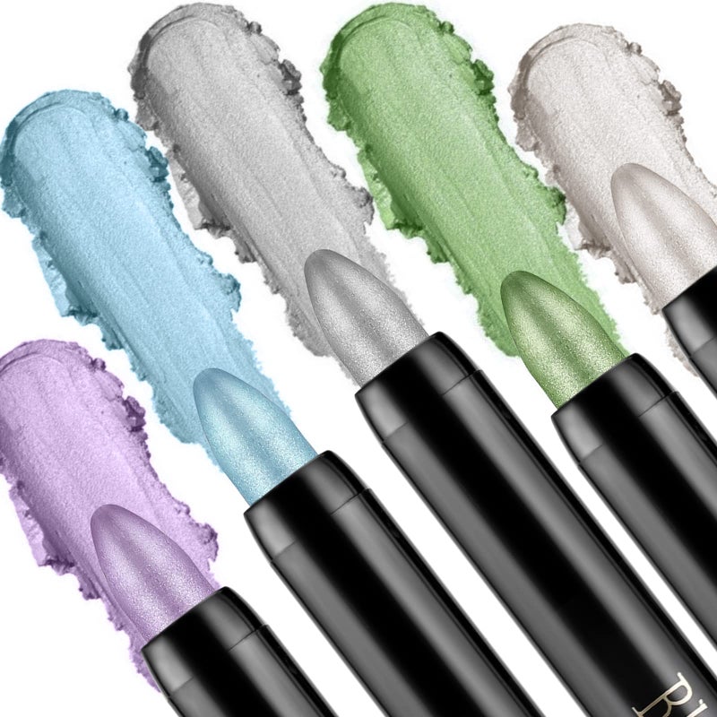 Boobeen Waterproof Eyeshadow Stick Shimmer Cream Eyeshadow Pen - Easy to Use Glitter Eye Makeup Kit (01# + 03#) - Image 5