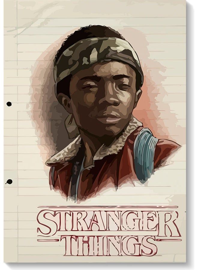 RYN Lucas Stranger Things Wall Art Multicolour 40x60cm - Image 2
