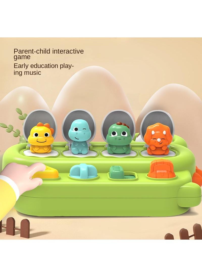 Y&D - Dinosaur Puzzle Switch Box Hide And Seek Machine Box Color Cognitive Toys- - Image 1